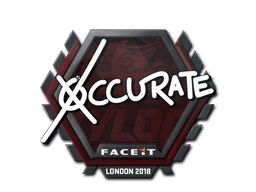 Sticker | xccurate | London 2018