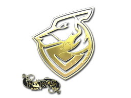 Sticker | Grayhound Gaming (Gold) | Paris 2023