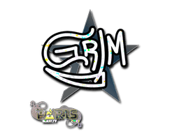 Sticker | Grim (Glitter) | Paris 2023