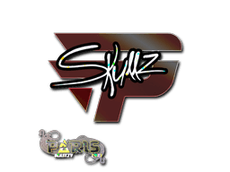 Sticker | skullz (Glitter) | Paris 2023