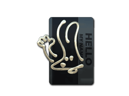 Sticker | Hello FAMAS (Gold)