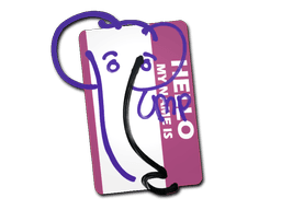 Sticker | Hello UMP-45