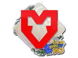 Sticker | MOUZ | Rio 2022