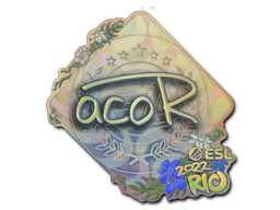 Sticker | acoR (Holo) | Rio 2022