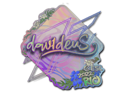 Sticker | dav1deuS (Holo) | Rio 2022