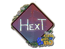 Sticker | HexT (Glitter) | Rio 2022
