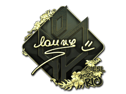 Sticker | lauNX (Gold) | Rio 2022