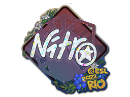 Sticker | nitr0 (Glitter) | Rio 2022