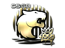 Sticker | FURIA (Gold) | 2020 RMR