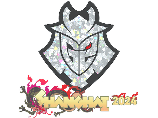Sticker | G2 Esports (Glitter) | Shanghai 2024