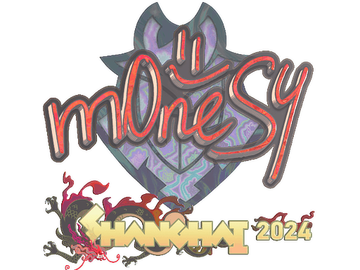 Sticker | m0NESY (Holo) | Shanghai 2024