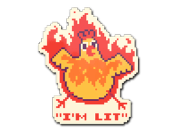 Sticker | I'm Lit