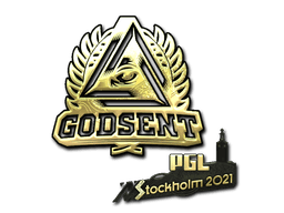 Sticker | GODSENT (Gold) | Stockholm 2021