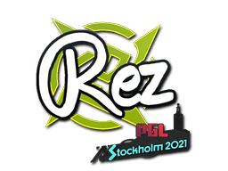 Sticker | REZ | Stockholm 2021