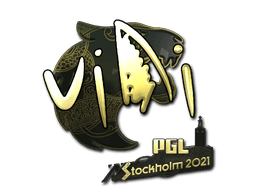 Sticker | VINI (Gold) | Stockholm 2021