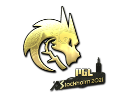 Sticker | Team Spirit (Gold) | Stockholm 2021