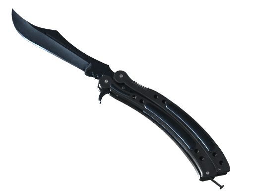 ★ StatTrak™ Butterfly Knife | Blue Steel