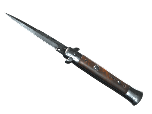 ★ Stiletto Knife | Damascus Steel