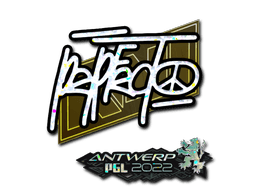 Sticker | Perfecto (Glitter) | Antwerp 2022