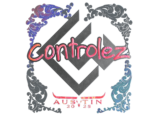 Sticker | controlez (Holo) | Austin 2025