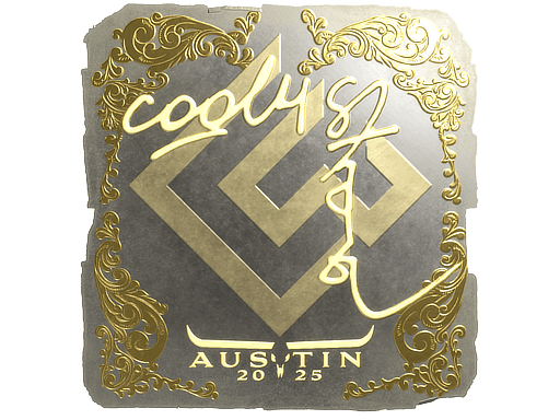 Sticker | cool4st (Gold) | Austin 2025