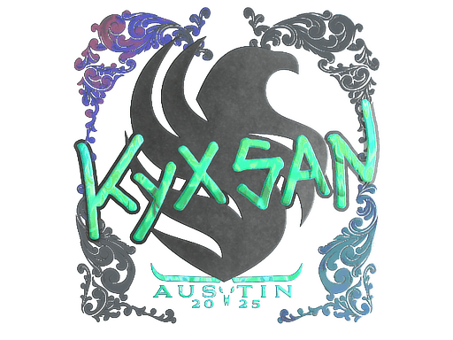 Sticker | kyxsan (Holo) | Austin 2025