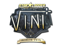 Sticker | VINI (Gold) | Berlin 2019