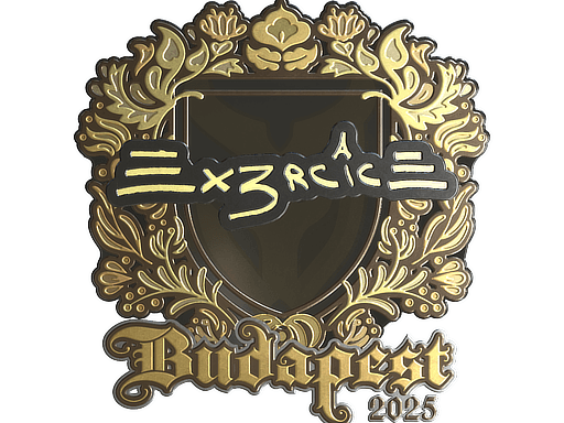 Sticker | Ex3rcice (Gold) | Budapest 2025