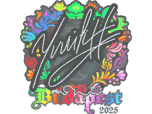 Sticker | yuurih (Holo) | Budapest 2025