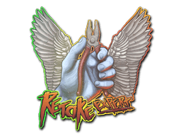 Sticker | Retake Expert (Holo)