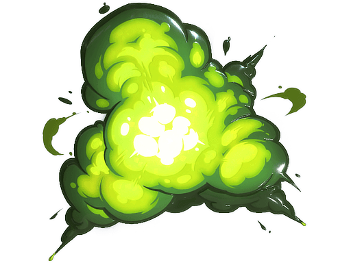 Sticker | Boom Blast (Glitter)