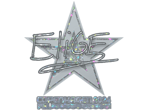 Sticker | EliGE (Glitter) | Copenhagen 2024