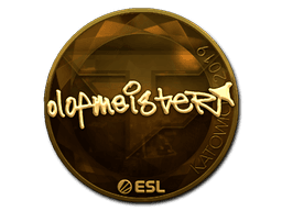 Sticker | olofmeister (Gold) | Katowice 2019