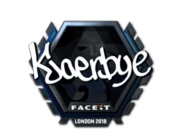 Sticker | Kjaerbye (Foil) | London 2018