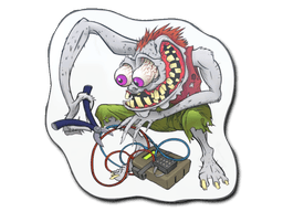 Sticker | White Bombster