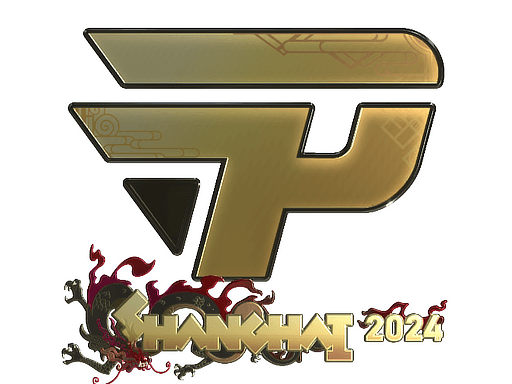 Sticker | paiN Gaming (Gold) | Shanghai 2024