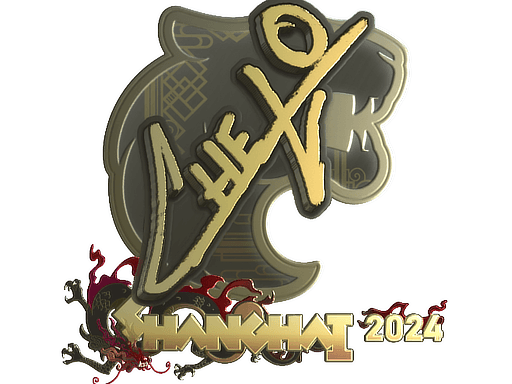 Sticker | chelo (Gold) | Shanghai 2024
