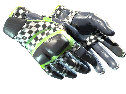 ★ Moto Gloves | Finish Line (Factory New)