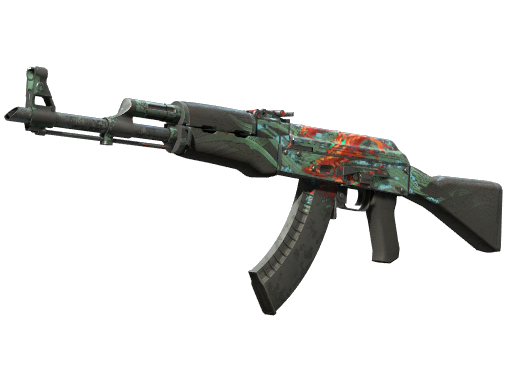 StatTrak™ AK-47 | Aquamarine Revenge (Battle-Scarred)