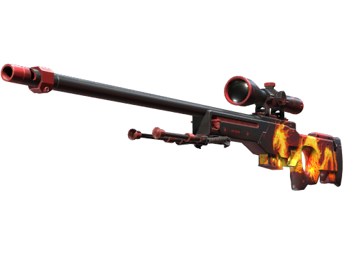 StatTrak™ AWP | Wildfire (Factory New)