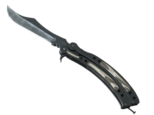 ★ StatTrak™ Butterfly Knife | Black Laminate (Factory New)