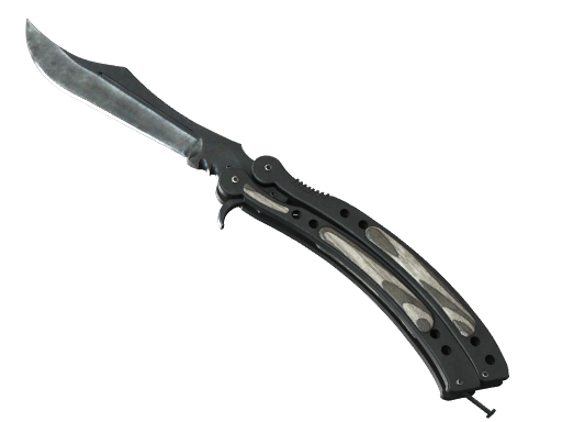 ★ Butterfly Knife | Black Laminate (Field-Tested)