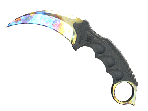 ★ StatTrak™ Karambit | Case Hardened (Well-Worn)