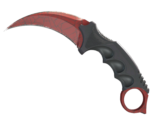 ★ StatTrak™ Karambit | Crimson Web (Minimal Wear)
