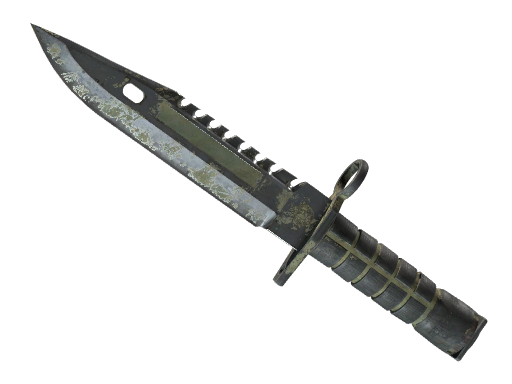 ★ StatTrak™ M9 Bayonet | Safari Mesh (Battle-Scarred)