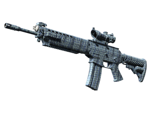 Souvenir SG 553 | Waves Perforated (Minimal Wear)