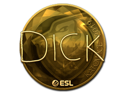 Sticker | DickStacy (Gold) | Berlin 2019