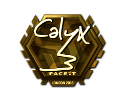 Sticker | Calyx (Gold) | Boston 2018