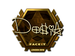Sticker | Dosia (Gold) | Krakow 2017