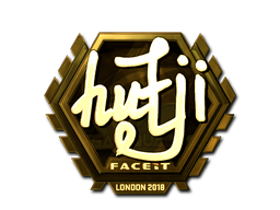 Sticker | hutji (Gold) | Krakow 2017